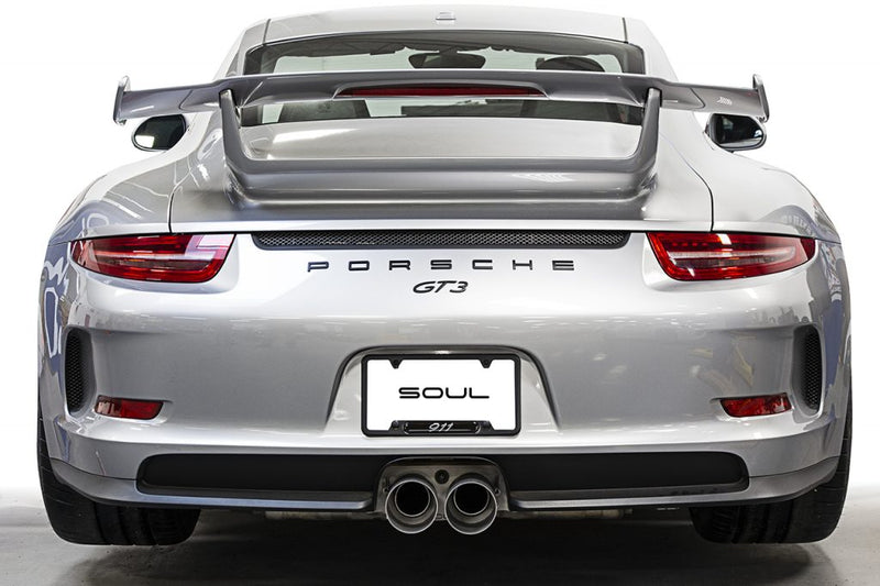 SOUL Bolt-On Exhaust Tips 2014-19 Porsche 991.1/991.2 GT3/GT3RS