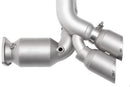 SOUL Performance Porsche 991 Turbo X-Pipe Exhaust System with 200 Cell Catalytic Converters - MGC Suspensions