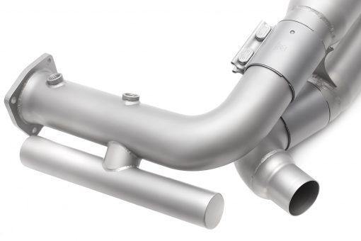 SOUL Performance Porsche 996 Turbo Competition X-Pipe Exhaust System - MGC Suspensions