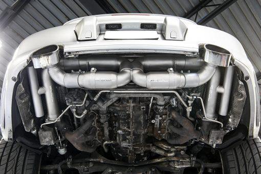 SOUL Performance Porsche 996 Turbo Competition X-Pipe Exhaust System - MGC Suspensions