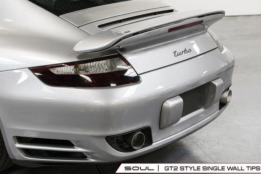 SOUL Performance Porsche 997.1 Turbo Competition X-Pipe Exhaust System - MGC Suspensions