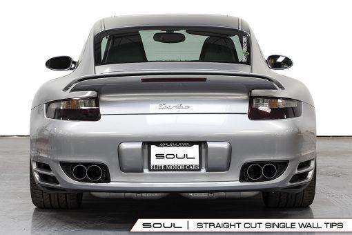 SOUL Performance Porsche 997.1 Turbo Competition X-Pipe Exhaust System - MGC Suspensions