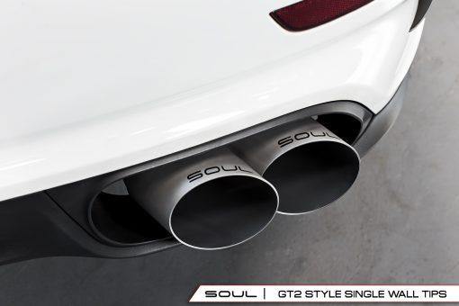 SOUL Performance Porsche 991 Turbo X-Pipe Exhaust - MGC Suspensions