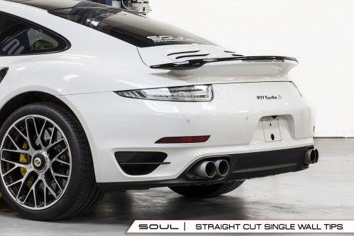 SOUL Performance Porsche 991 Turbo X-Pipe Exhaust - MGC Suspensions