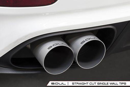 SOUL Performance Porsche 991 Turbo X-Pipe Exhaust - MGC Suspensions