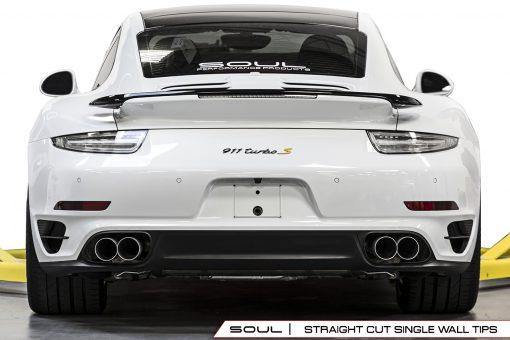 SOUL Performance Porsche 991 Turbo X-Pipe Exhaust - MGC Suspensions