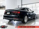 AWE Tuning 2018 Audi A5 Quattro (B9) SwitchPath Exhaust System with Chrome Silver Tips (Includes Downpipe and Remote)-MGC Suspensions