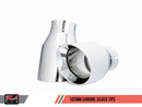 AWE Tuning Audi B9 A5 SwitchPath Exhaust Dual Outlet - Chrome Silver Tips (Includes DP and Remote) - MGC Suspensions