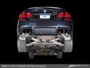 AWE Tuning BMW F10 M5 Touring Edition Axle-Back Exhaust Chrome Silver Tips - MGC Suspensions