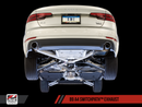 AWE Tuning Audi B9 A4 SwitchPath Exhaust Dual Outlet - Diamond Black Tips (Includes DP and Remote) - MGC Suspensions