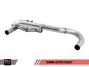 AWE Tuning BMW F3X 340i Touring Edition Axle-Back Exhaust - Chrome Silver Tips (90mm) - MGC Suspensions