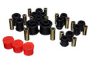 Energy Suspension 12-16 VW Passat / 07-16 VW EOS (1F) Rear Control Arm Bushing Set - Black - MGC Suspensions