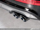 AWE Tuning Audi 8R SQ5 Touring Edition Exhaust - Quad Outlet Diamond Black Tips - MGC Suspensions
