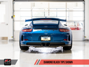 AWE Tuning Porsche 991 GT3 / RS SwitchPath Exhaust - Diamond Black Tips - MGC Suspensions