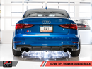 AWE Tuning 2015-20 Audi S3 (8V) SwitchPath Exhaust System with 102mm Diamond Black Tips-MGC Suspensions