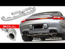 SOUL Center Muffler Bypass Exhaust 2009-11 Porsche 997.2 Carrera